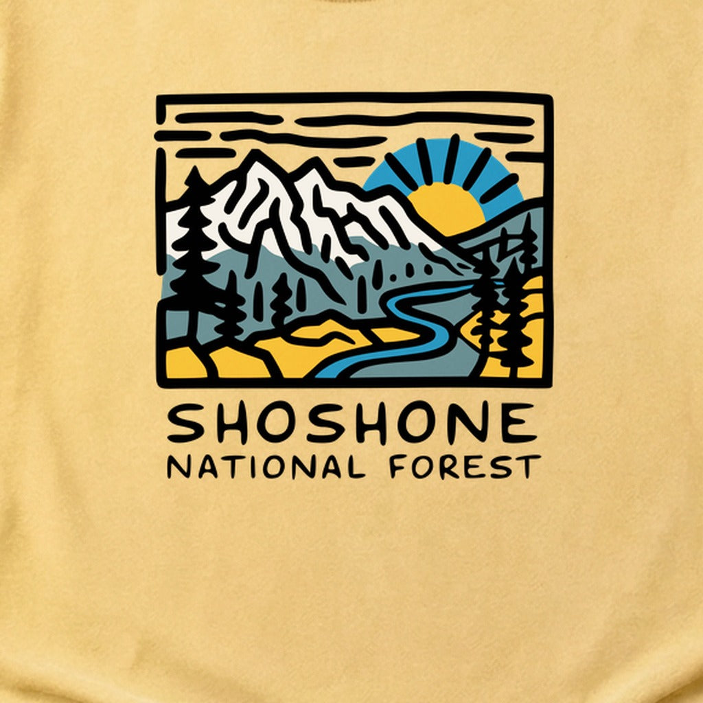 Shoshone National Forest Cotton T-Shirt