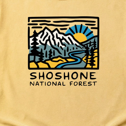 Shoshone National Forest Cotton T-Shirt