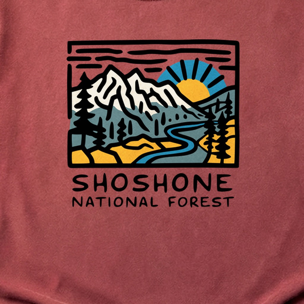 Shoshone National Forest Cotton T-Shirt