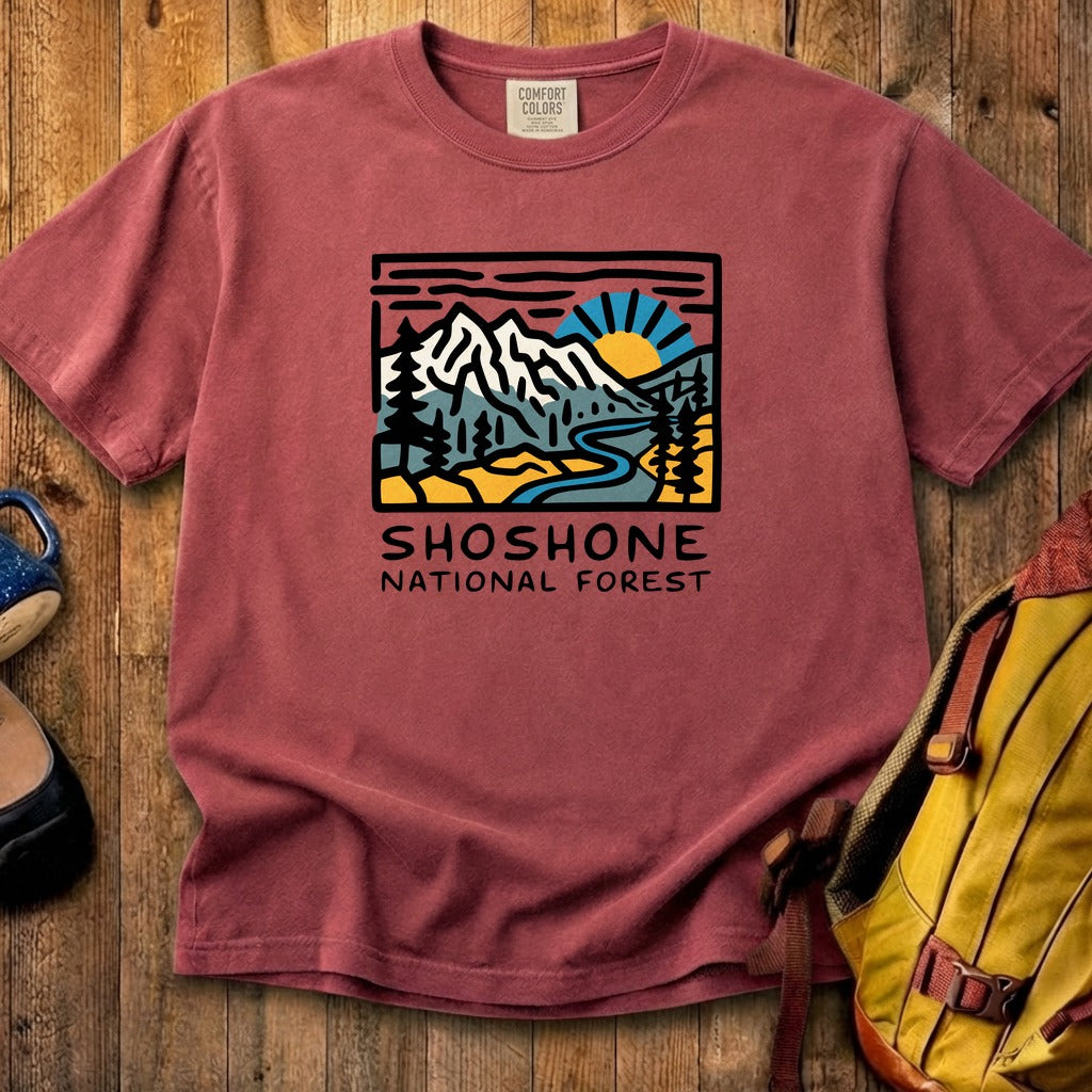 Shoshone National Forest Cotton T-Shirt