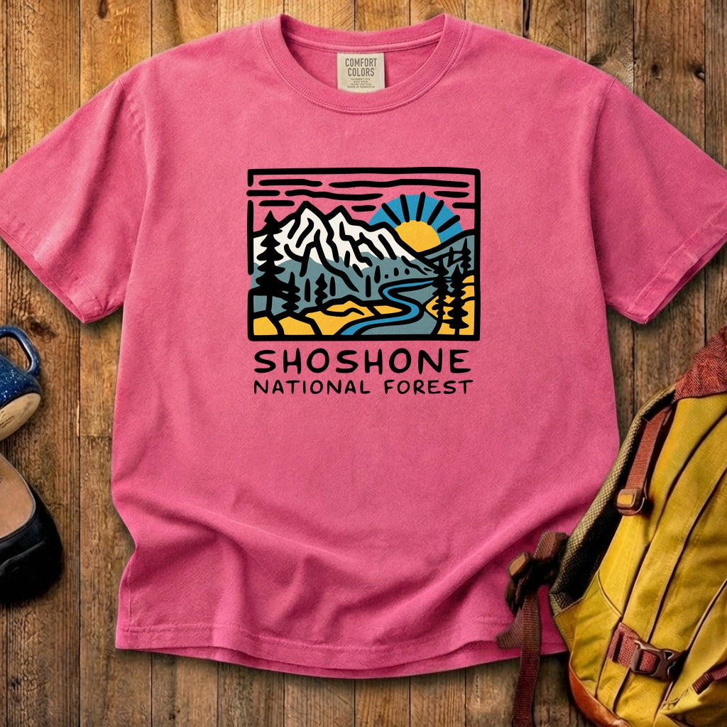 Shoshone National Forest Cotton T-Shirt