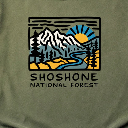 Shoshone National Forest Cotton T-Shirt