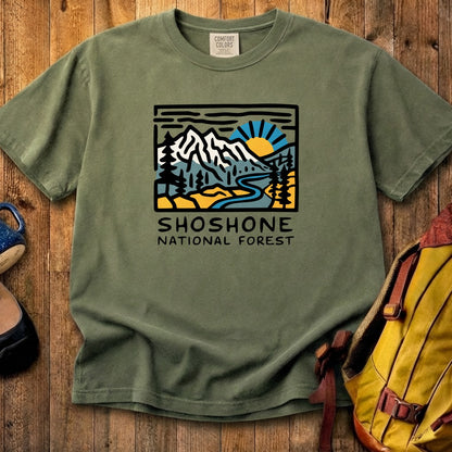 Shoshone National Forest Cotton T-Shirt