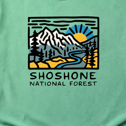Shoshone National Forest Cotton T-Shirt