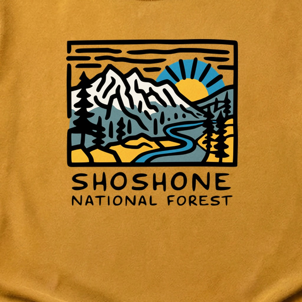 Shoshone National Forest Cotton T-Shirt