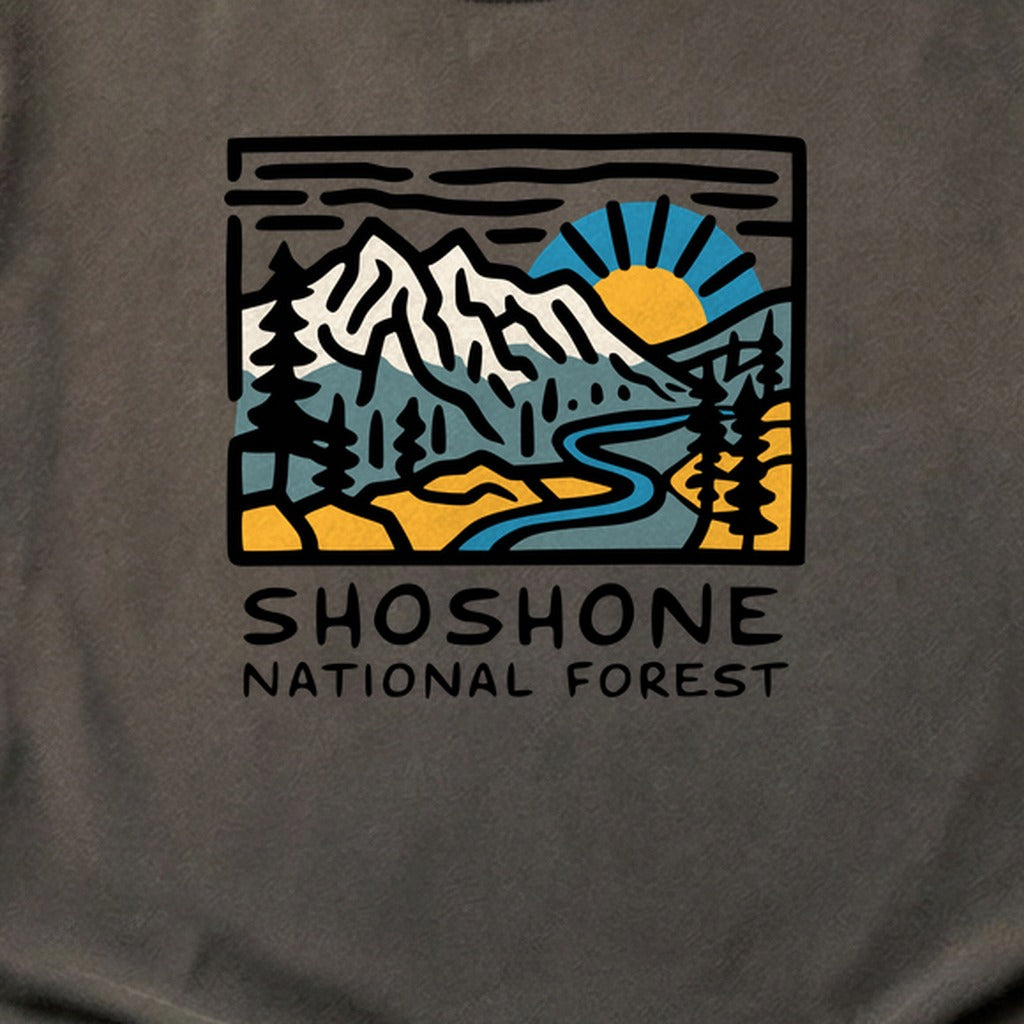 Shoshone National Forest Cotton T-Shirt