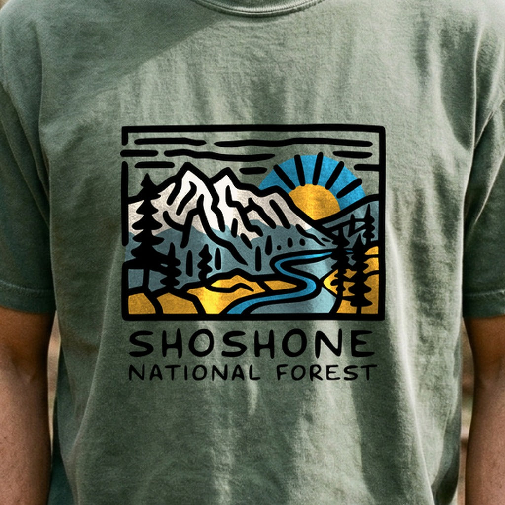 Shoshone National Forest Cotton T-Shirt
