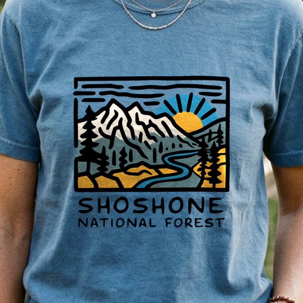 Shoshone National Forest Cotton T-Shirt