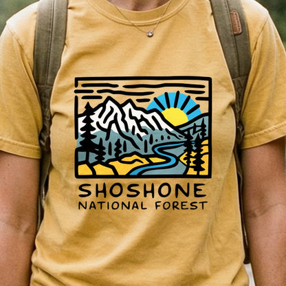 Shoshone National Forest Cotton T-Shirt