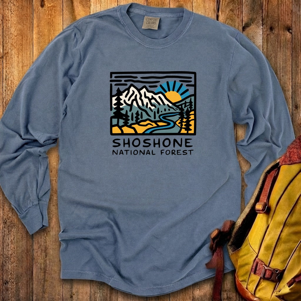 Shoshone National Forest Cotton Long Sleeve
