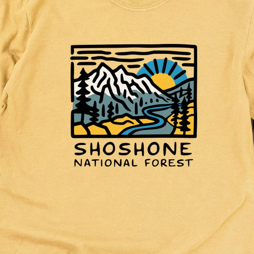 Shoshone National Forest Cotton Long Sleeve