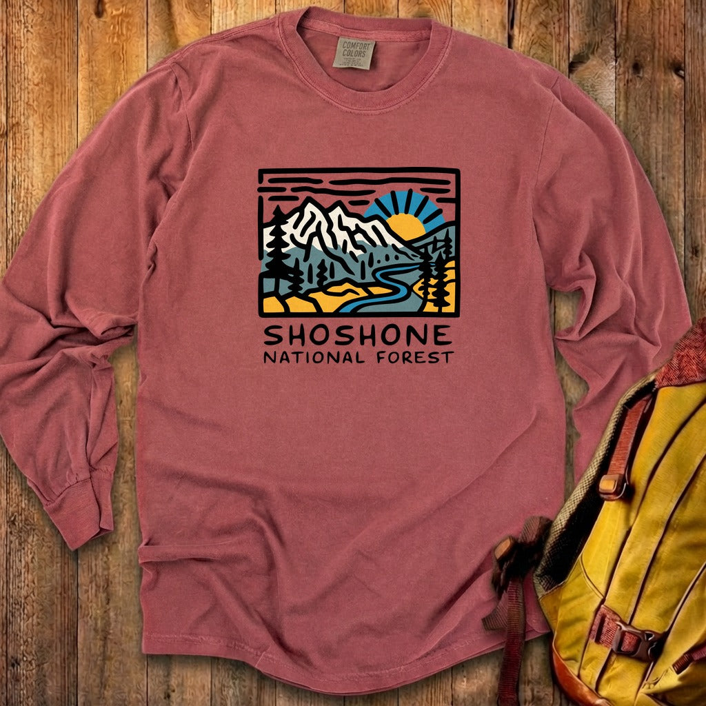 Shoshone National Forest Cotton Long Sleeve