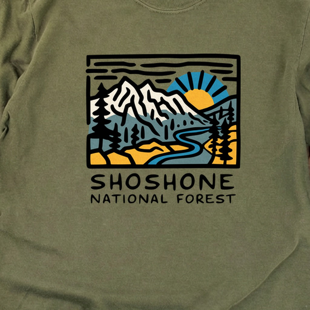 Shoshone National Forest Cotton Long Sleeve