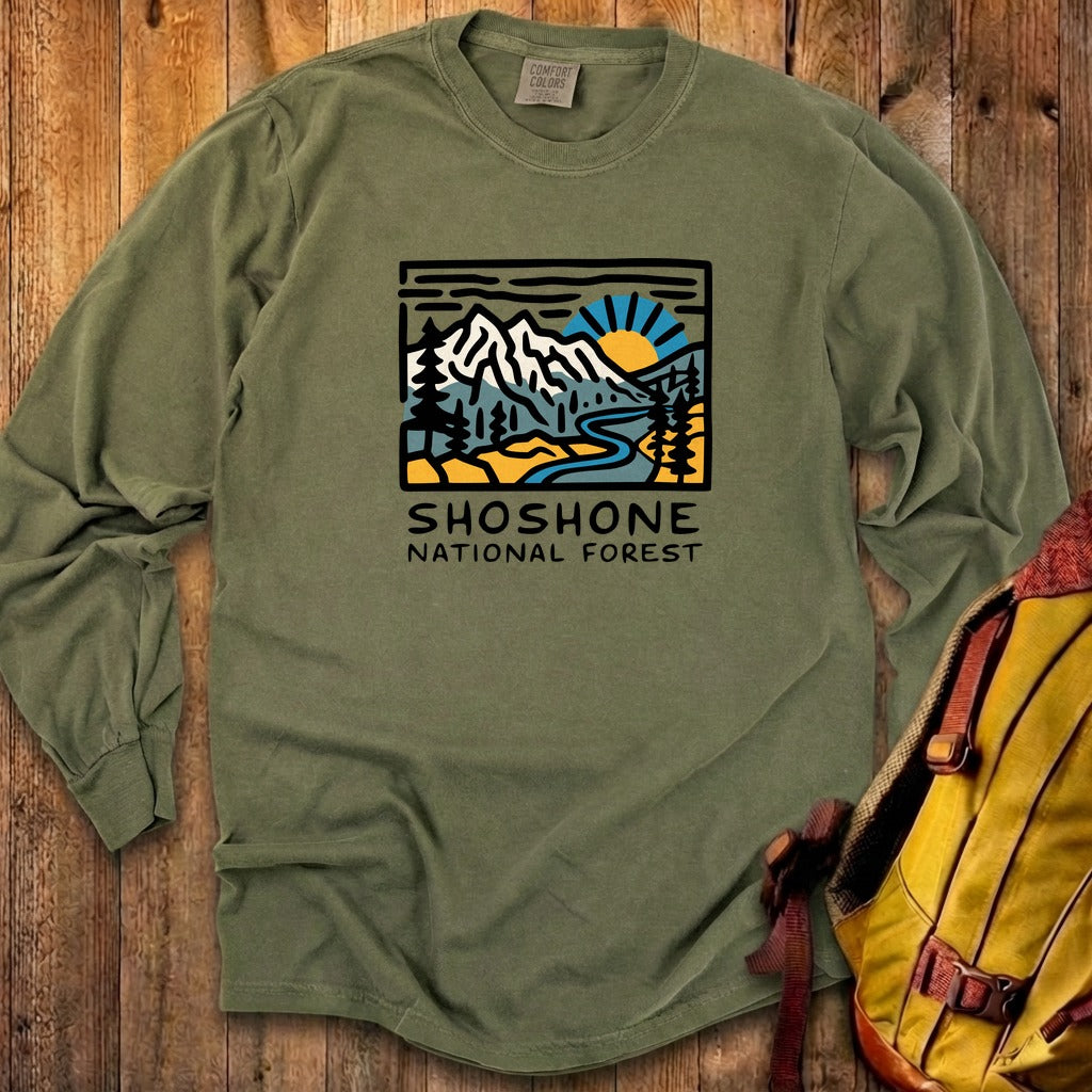 Shoshone National Forest Cotton Long Sleeve