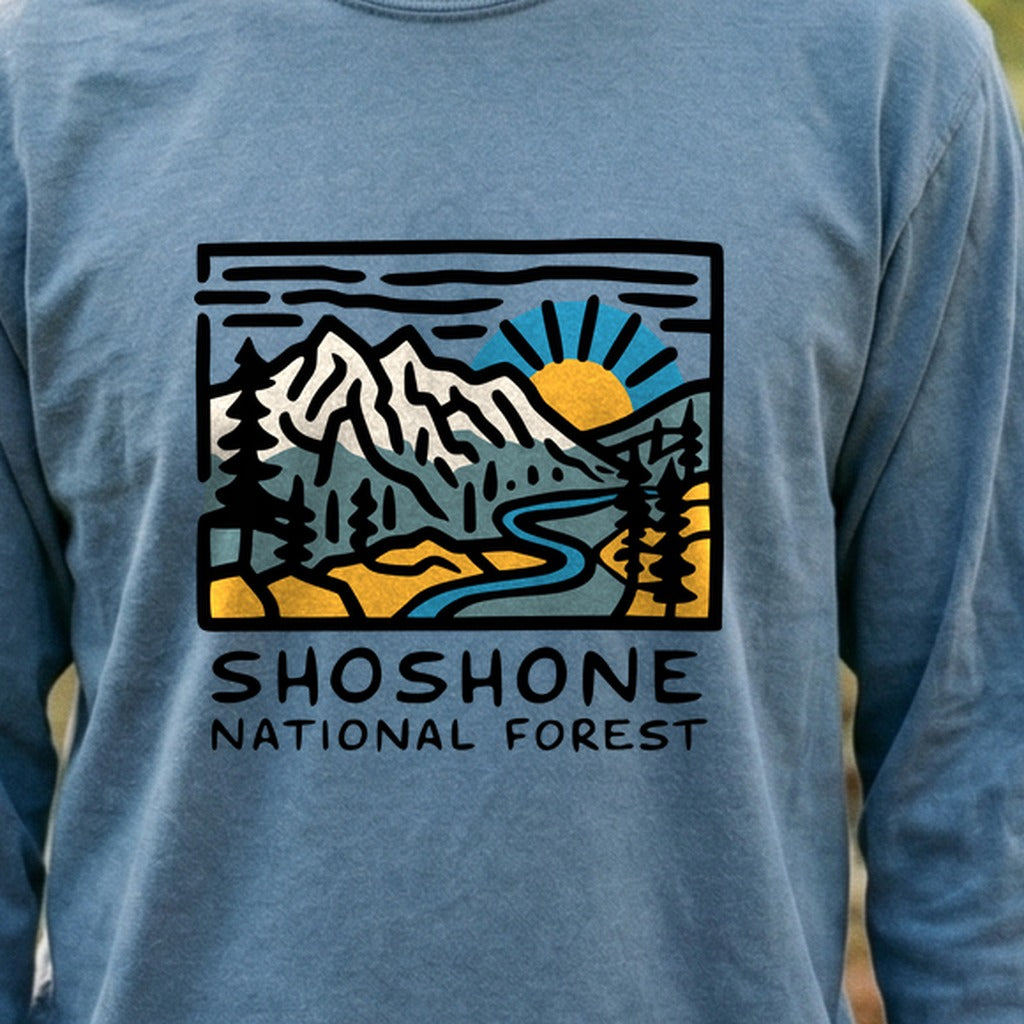 Shoshone National Forest Cotton Long Sleeve