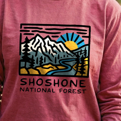 Shoshone National Forest Cotton Long Sleeve