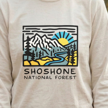 Shoshone National Forest Cotton Long Sleeve