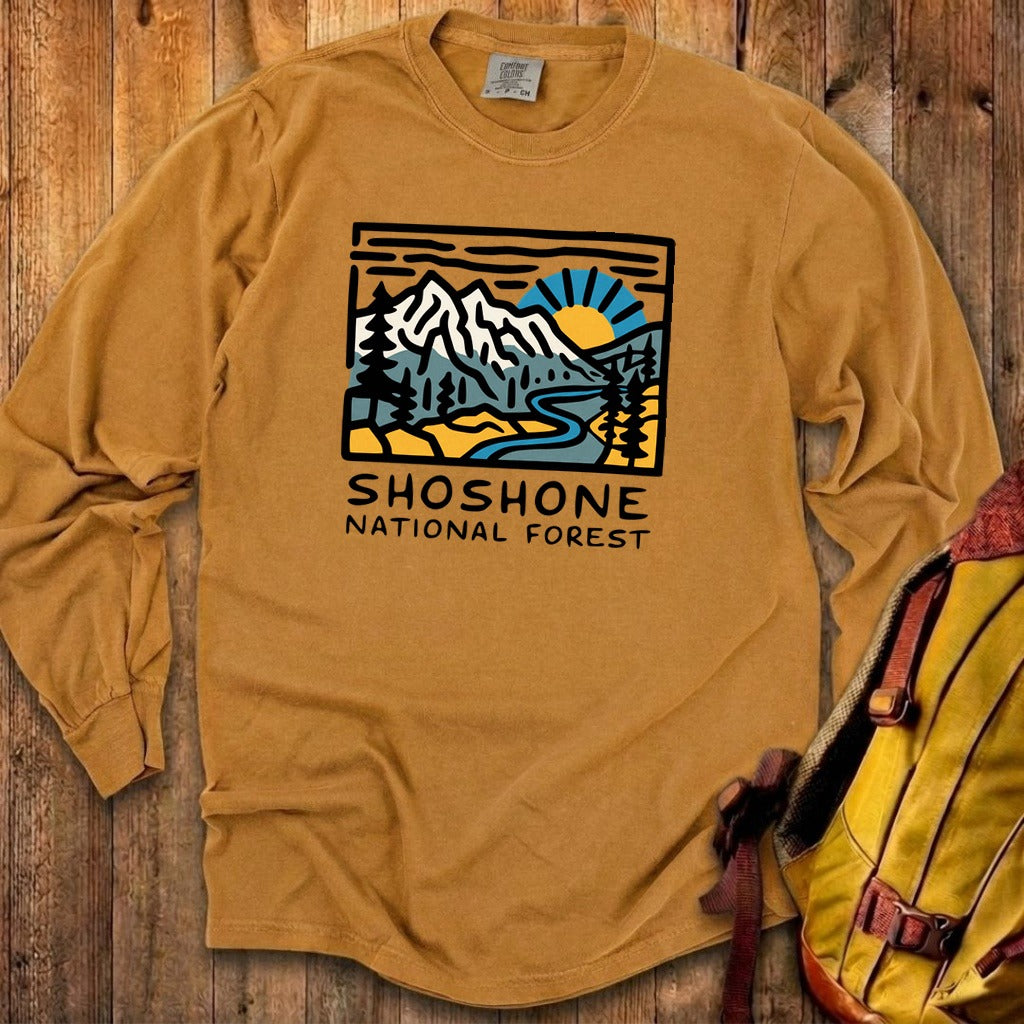 Shoshone National Forest Cotton Long Sleeve