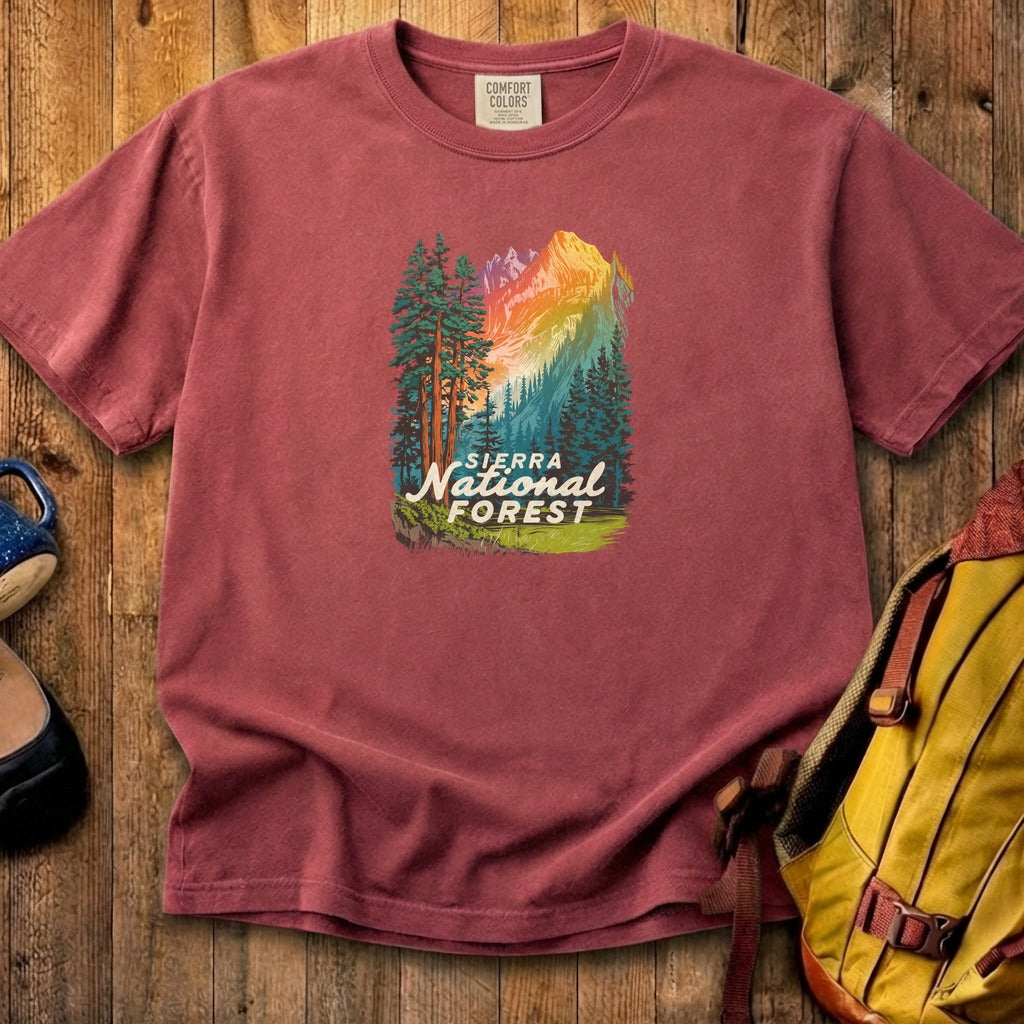 Sierra National Forest Cotton T-Shirt