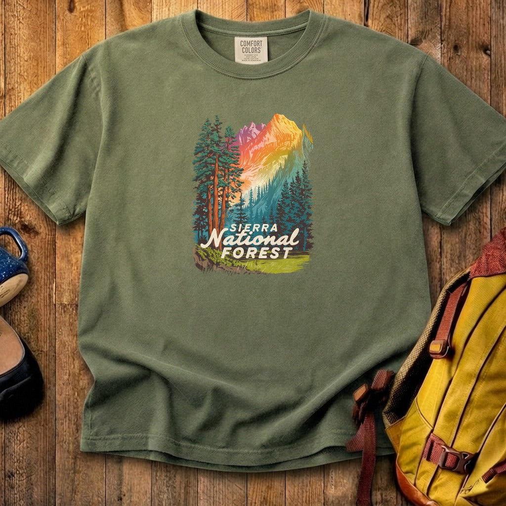 Sierra National Forest Cotton T-Shirt