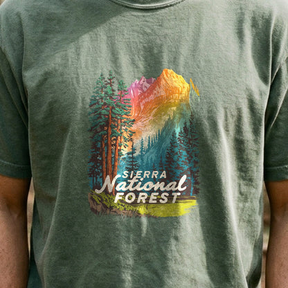 Sierra National Forest Cotton T-Shirt