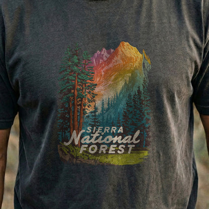Sierra National Forest Cotton T-Shirt