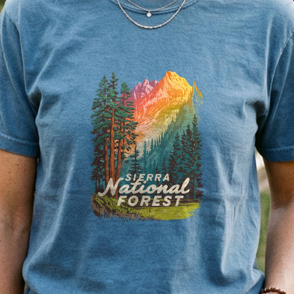 Sierra National Forest Cotton T-Shirt