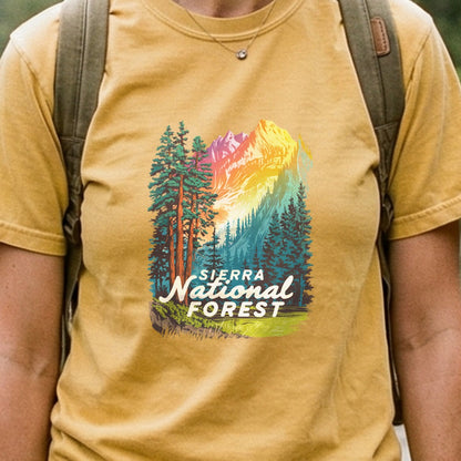 Sierra National Forest Cotton T-Shirt