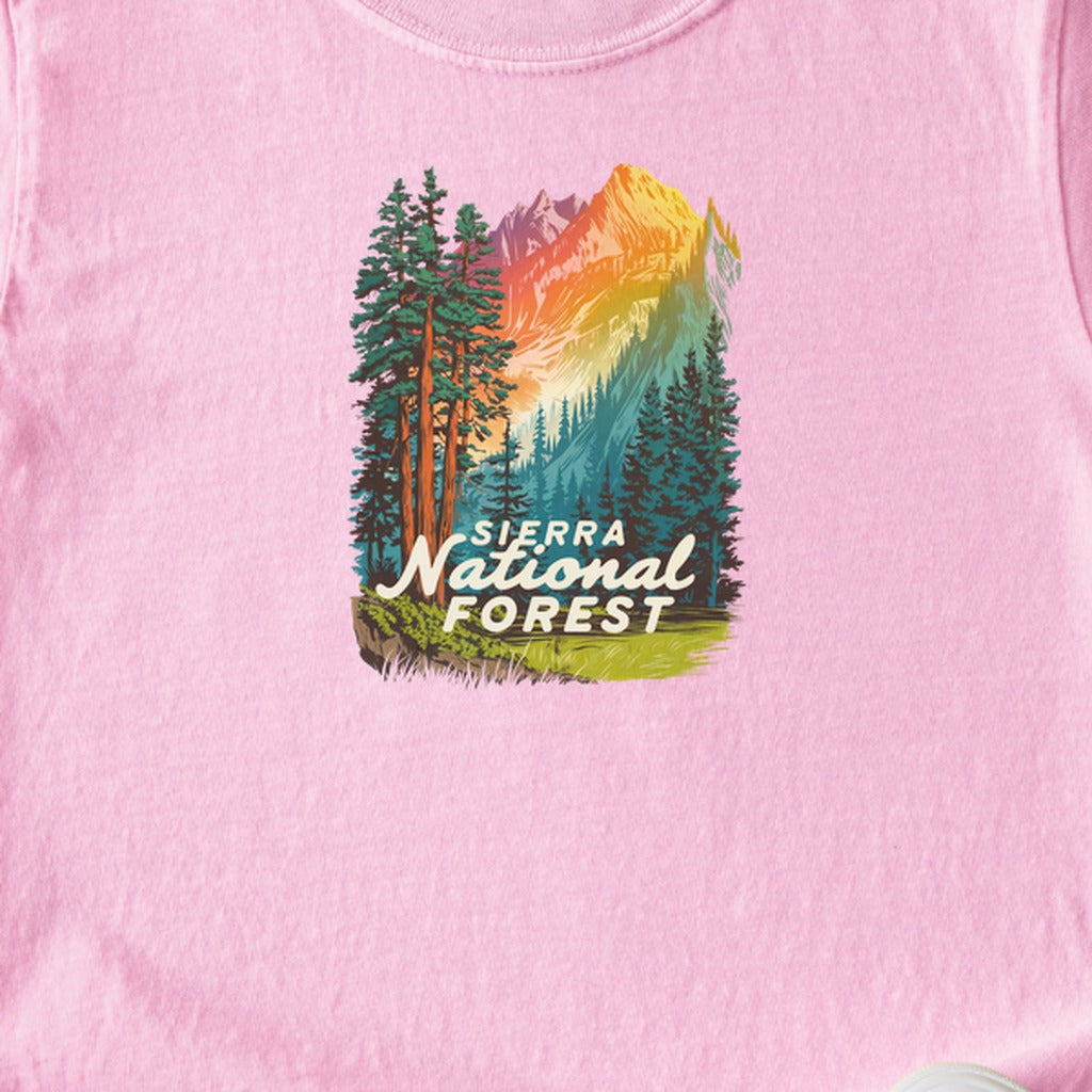 Sierra National Forest Kids Cotton T-Shirt