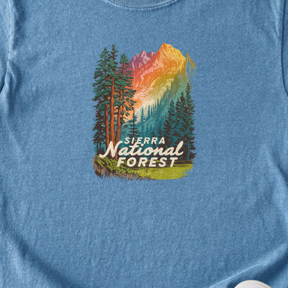 Sierra National Forest Kids Cotton T-Shirt