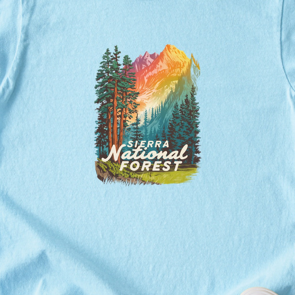 Sierra National Forest Kids Cotton T-Shirt