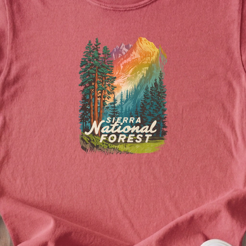 Sierra National Forest Kids Cotton T-Shirt
