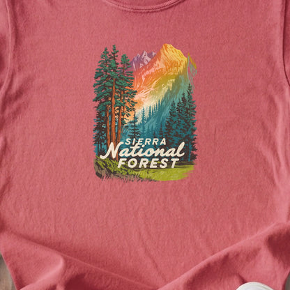 Sierra National Forest Kids Cotton T-Shirt