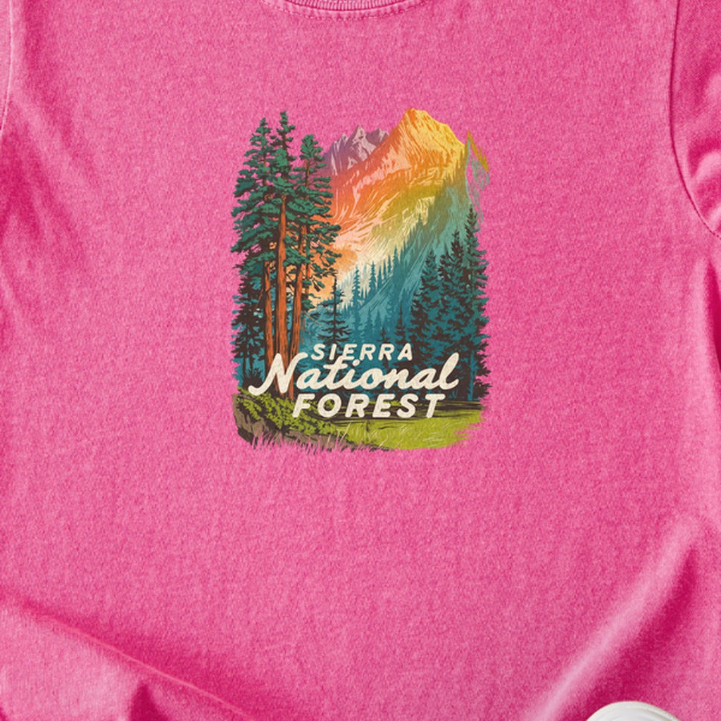 Sierra National Forest Kids Cotton T-Shirt