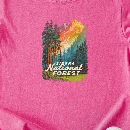 Sierra National Forest Kids Cotton T-Shirt