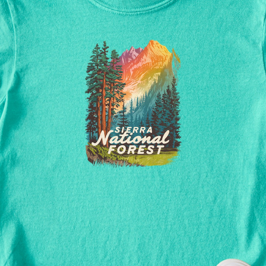 Sierra National Forest Kids Cotton T-Shirt