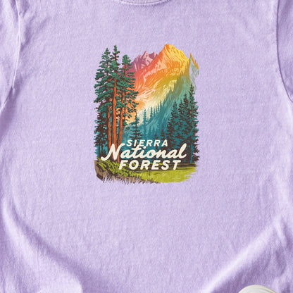 Sierra National Forest Kids Cotton T-Shirt