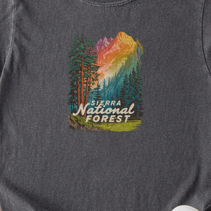 Sierra National Forest Kids Cotton T-Shirt