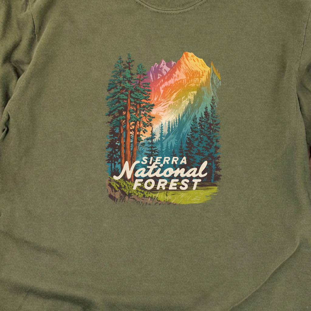 Sierra National Forest Cotton Long Sleeve