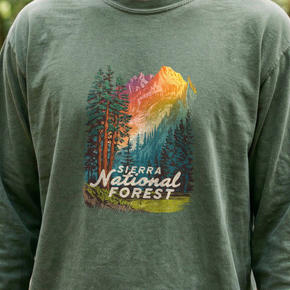 Sierra National Forest Cotton Long Sleeve