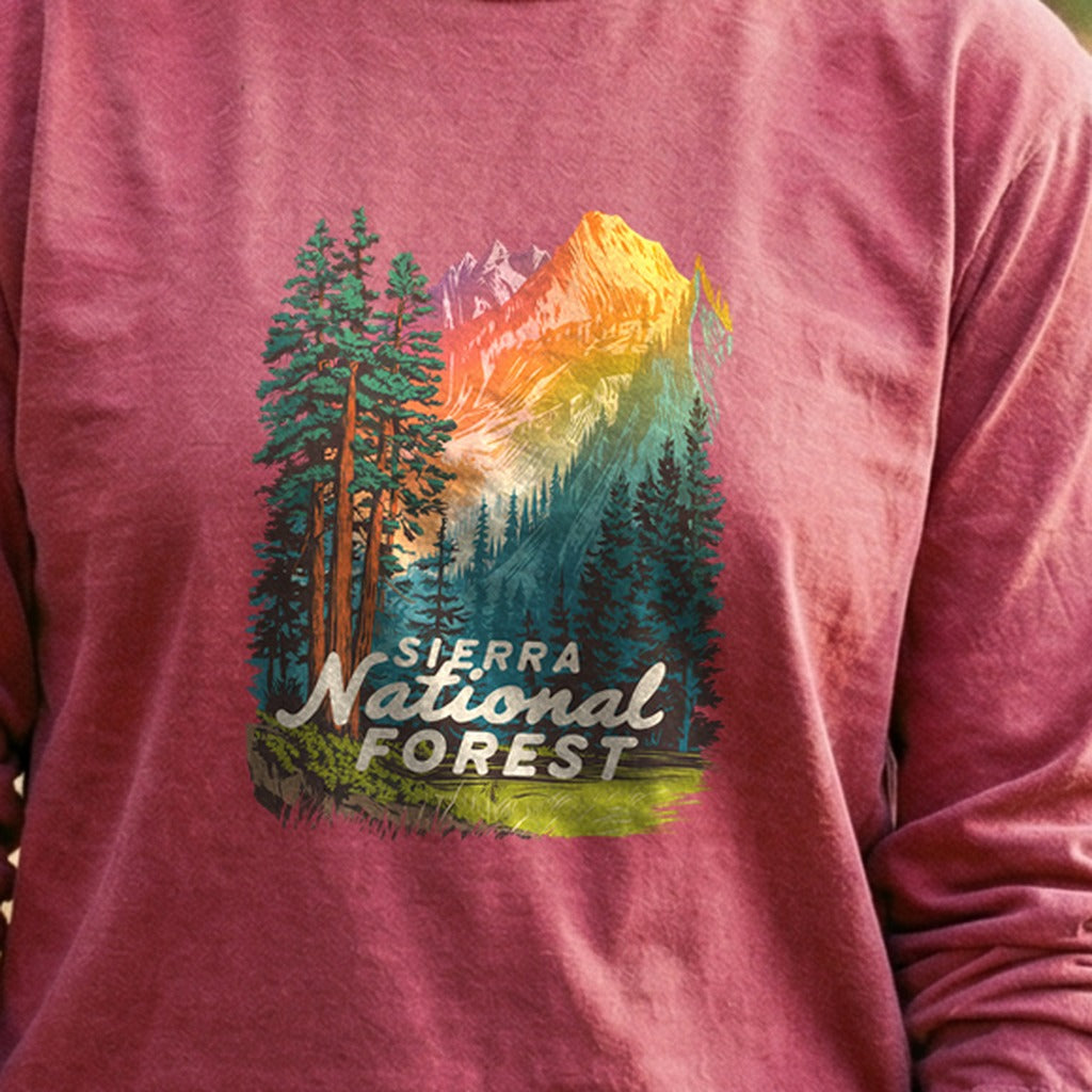 Sierra National Forest Cotton Long Sleeve