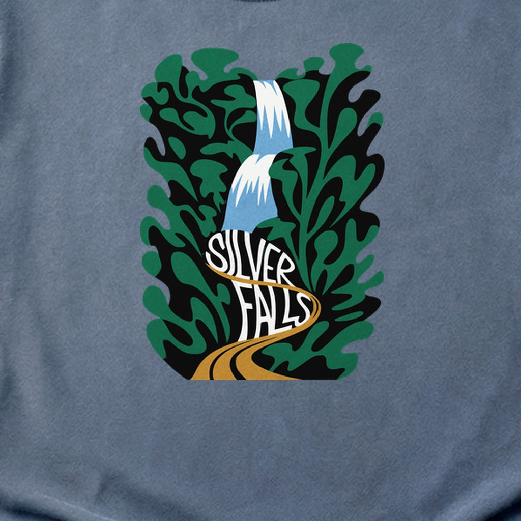 Silver Falls State Park Cotton T-Shirt