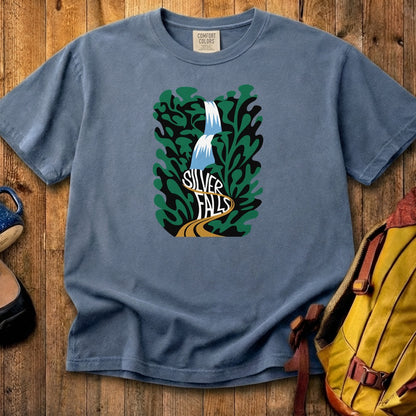Silver Falls State Park Cotton T-Shirt