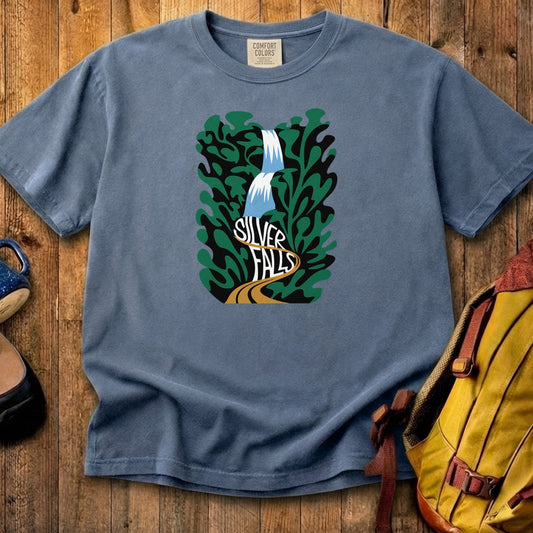 Silver Falls State Park Cotton T-Shirt