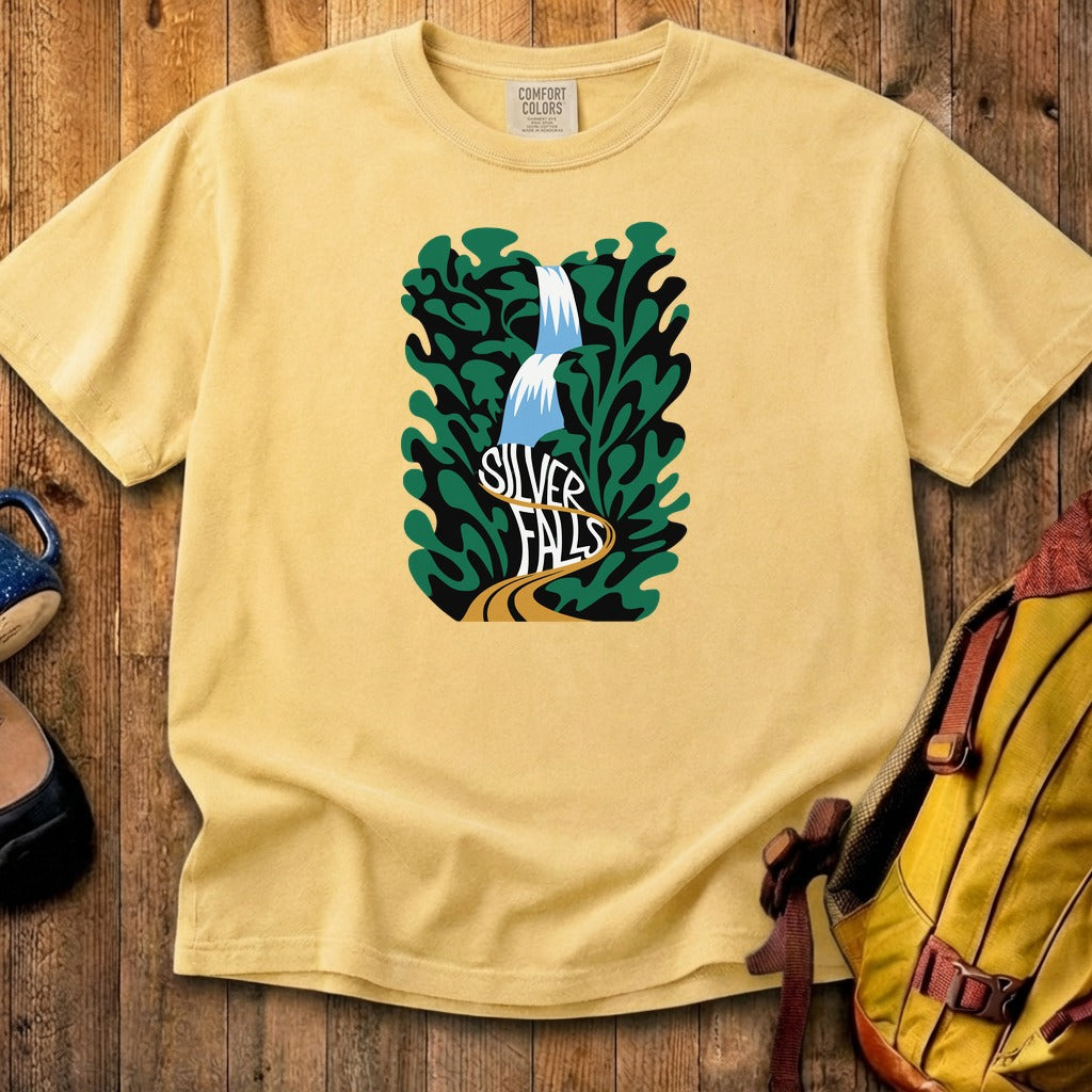 Silver Falls State Park Cotton T-Shirt