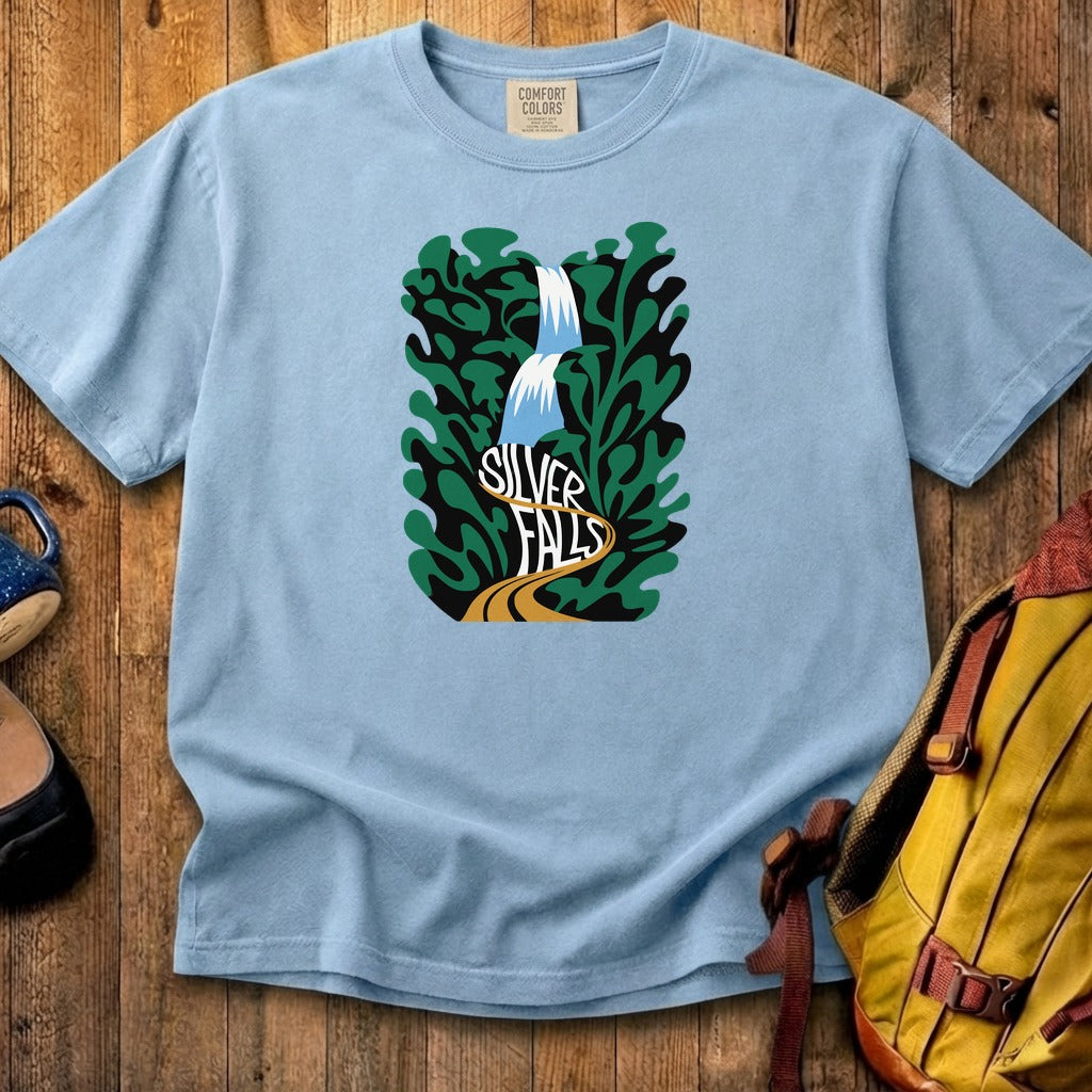 Silver Falls State Park Cotton T-Shirt
