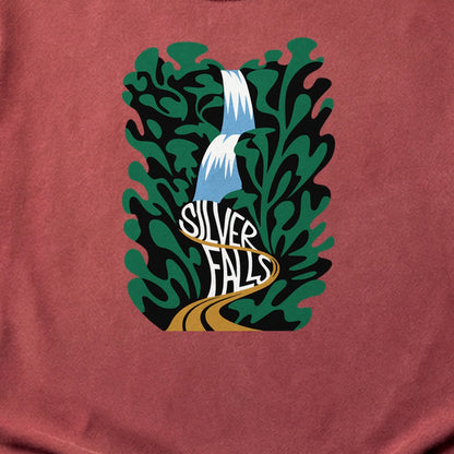 Silver Falls State Park Cotton T-Shirt