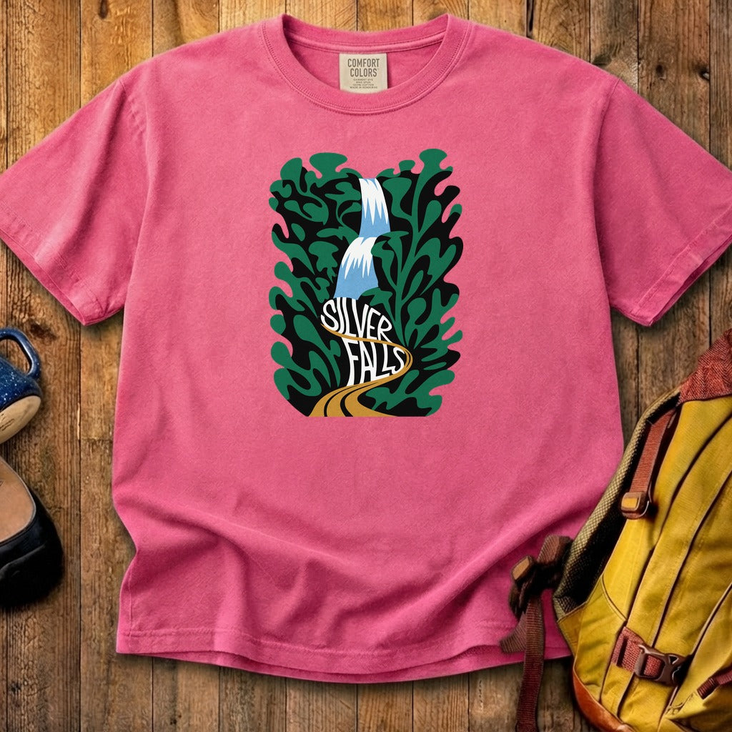 Silver Falls State Park Cotton T-Shirt