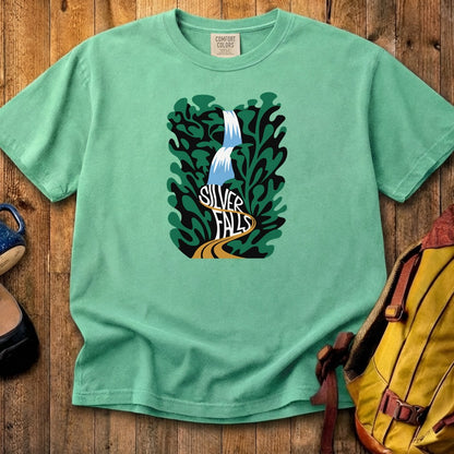 Silver Falls State Park Cotton T-Shirt