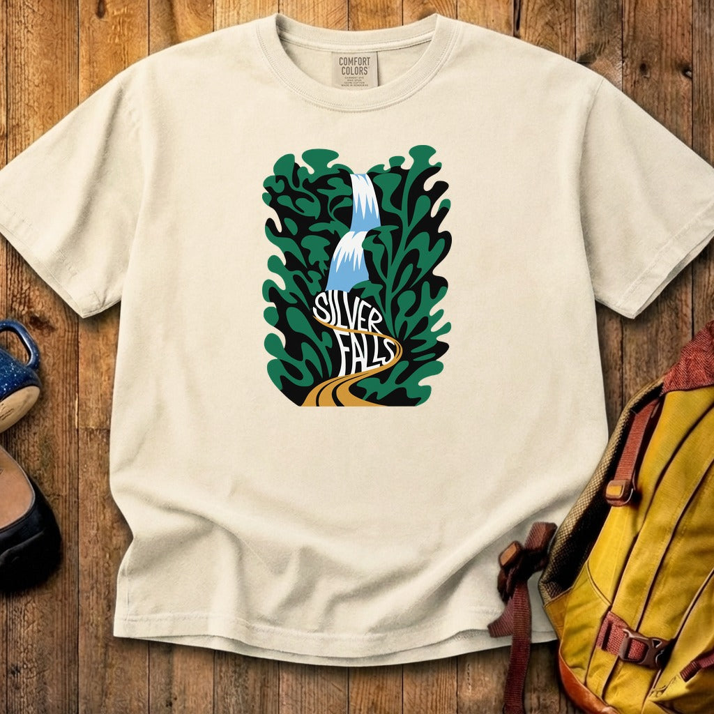 Silver Falls State Park Cotton T-Shirt